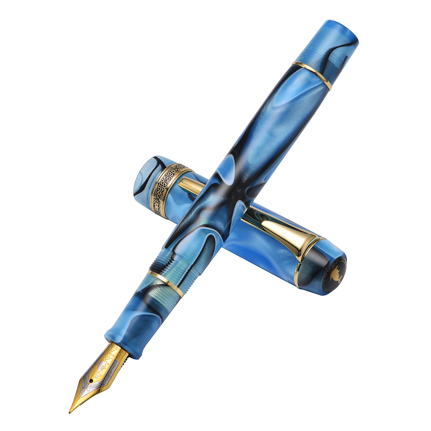 Kaigelu 316A Celluloid Fountain Pen Beautiful Patterns Iridium EF/F/M Nib Writing Ink Office Business School Gift Home | Канцтовары для