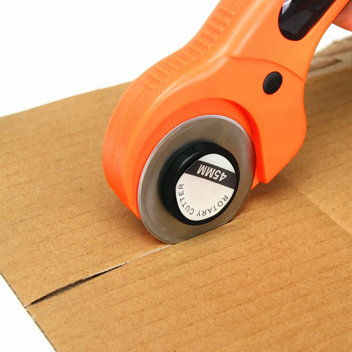 

45mm Round Rotary Blade Cutter Roller Wheel with 5Pcs Blade Scale Knife for DIY Hand Cutting Leather Fabric Paper Tailor Tools