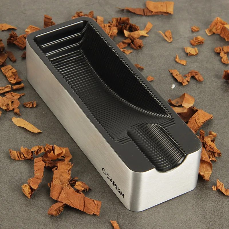 CIGARISM креативная двойная металлическая пепельница из алюминиевого сплава для