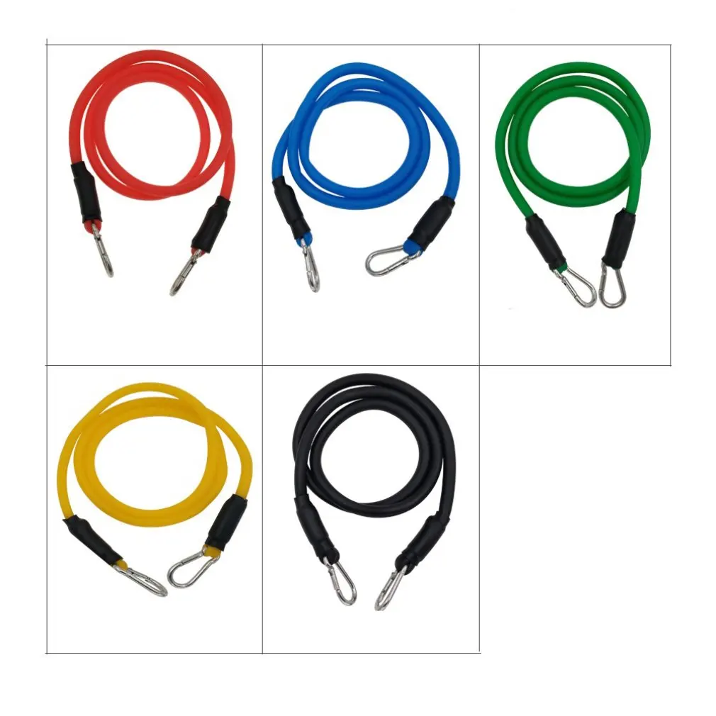 

11pcs Professional Available Pull Up Assist Bands Body Building Yoga Exercise Body Ankle Fitness Resistance Loop Band