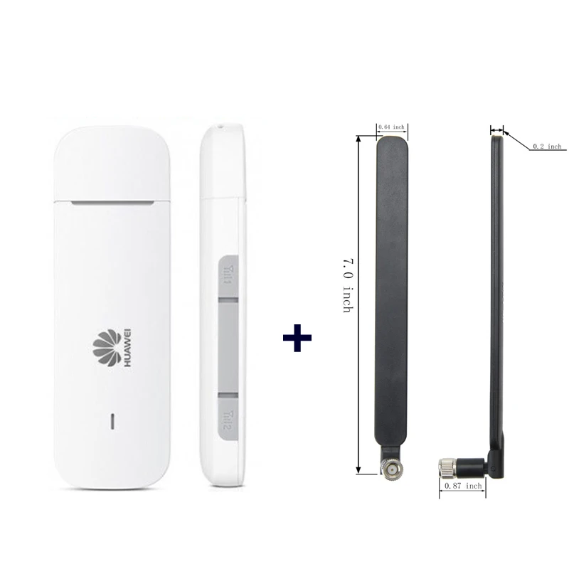 Unlocked Huawei E8372h-510 LTE 4G USB Stick Modem Wingle Car Wifi Support B1(2100MHz)/B2(1900MHz)/B4(AWS)/B5(850MHz)/B7(2600Mhz)