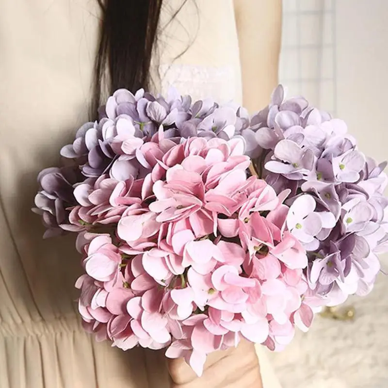 Мини розы ветка Макарон искусственные цветы гортензии домашнее украшение стола