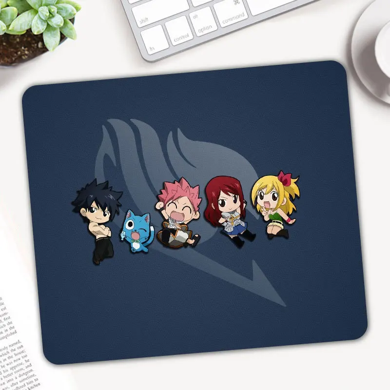

Аниме Fairy Tail маленький коврик для мыши горячая Распродажа аниме Противоскользящий натуральный каучук художественное украшение офиса ковер...