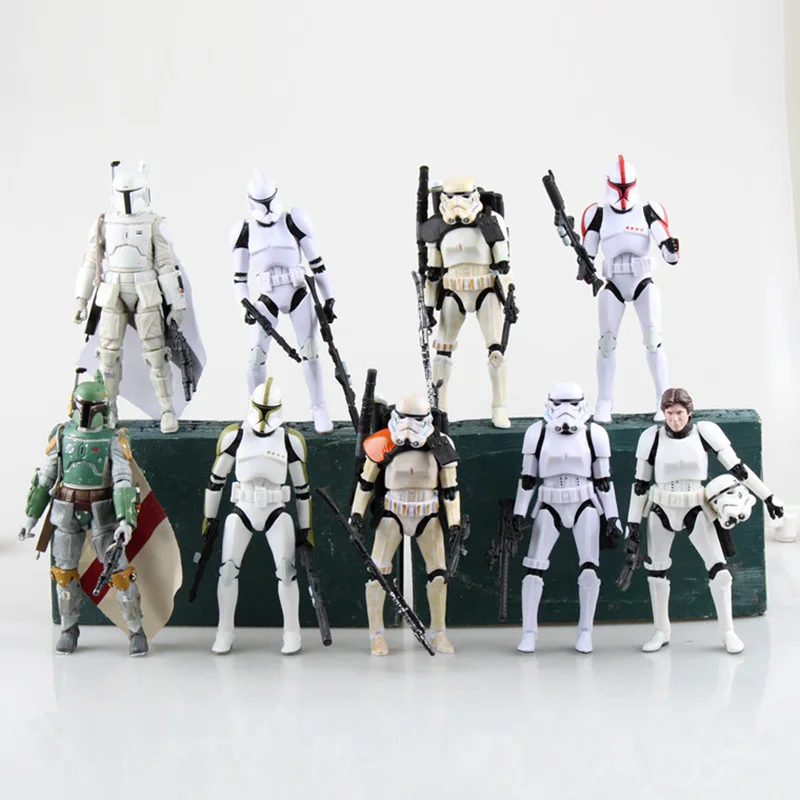 15 см Боба Фетт ди Звездные войны серии Песочник Штурмовик Клон Trooper ПВХ фигурка Da