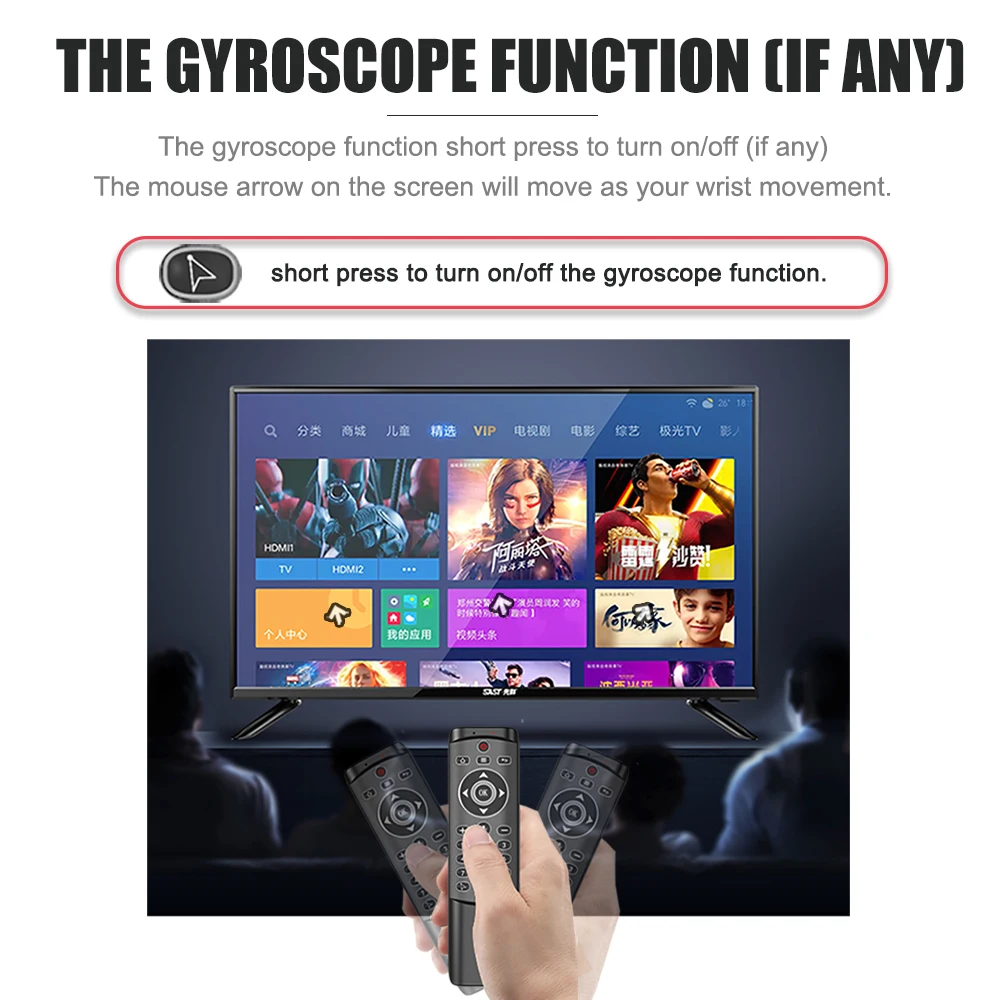 MT1 Backlit Gyro Wireless Fly Air Mouse 2.4G Smart Voice Remote Control for X96 mini H96 MAX X2 CUBE Android TV Box vs G10 | Электроника