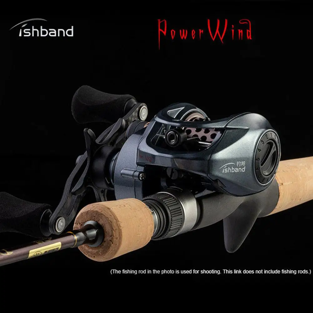 Японская же модель Низкопрофильная катушка микро материал baitcasing ультра