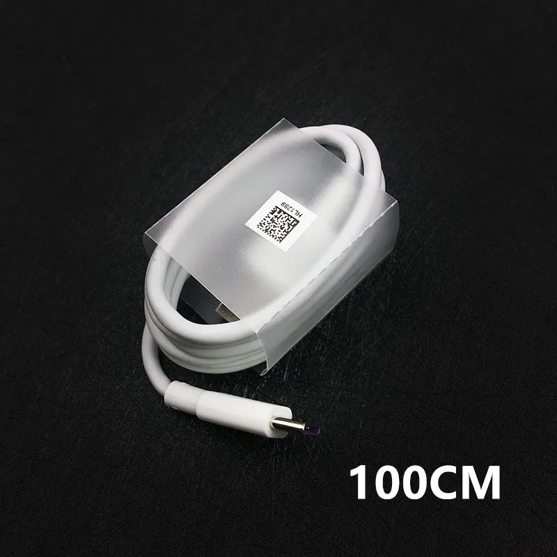 Оригинальный зарядный кабель Huawei 5A SuperCharger USB Type C 30 см/100 см/150 см/200 см p20 p30 pro mate 20 Honor