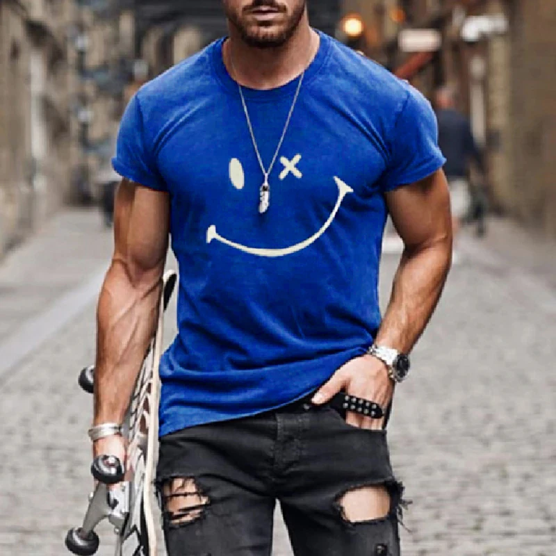 Мужская облегающая футболка с коротким рукавом 9 цветов|Мужские футболки| |