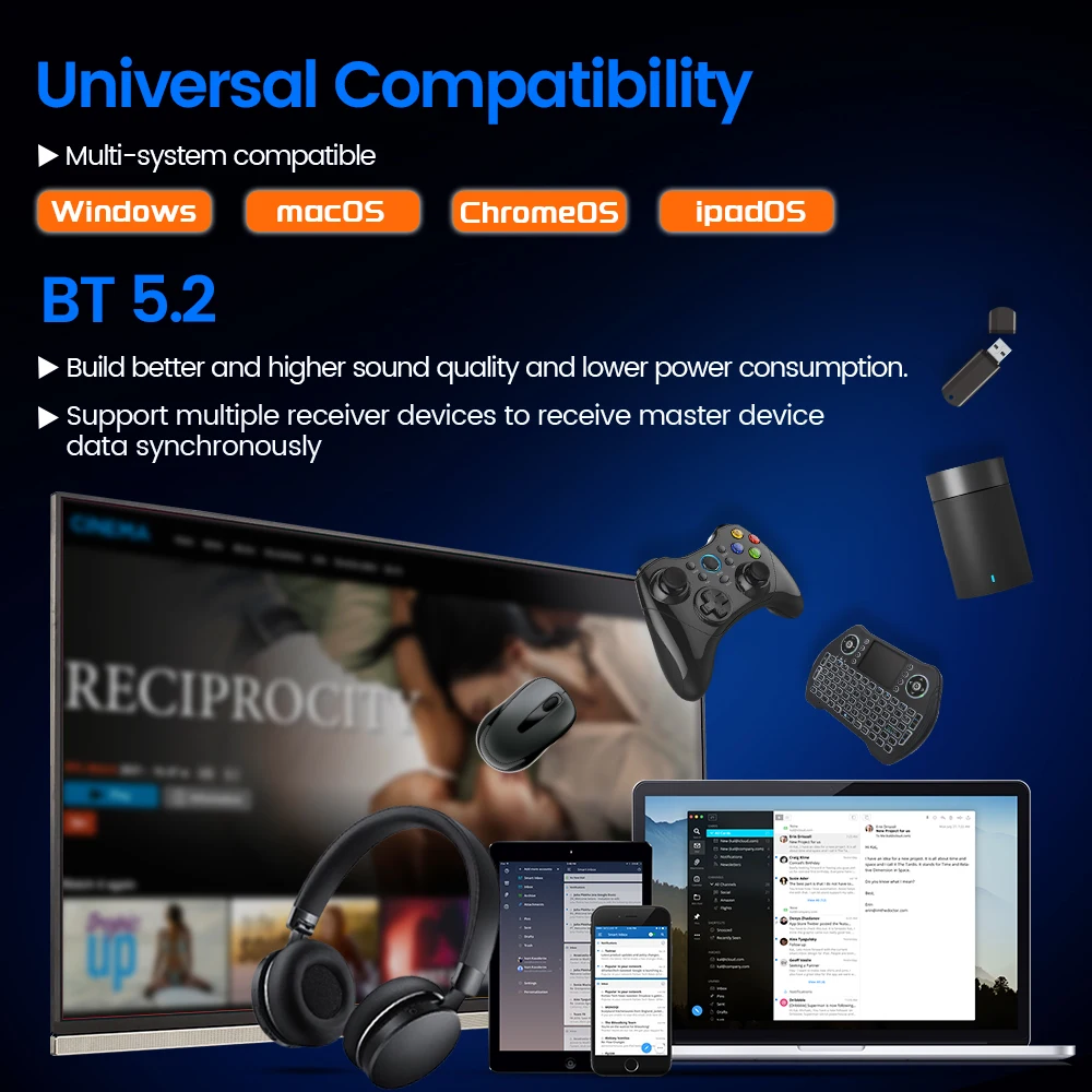 ТВ-приставка Transpeed AV1 на Android 11 с поддержкой Amlogic S905W2 Wi-Fi 2 4/5 8 ГГц |