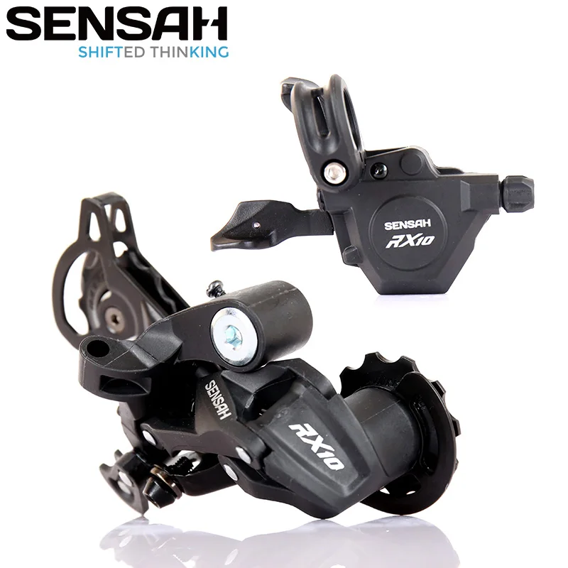 

SENSAH RX10 10 Speed MTB Bicycle Derailleurs Small Groupset Shift Set Trigger Shifter & Rear Derailleur