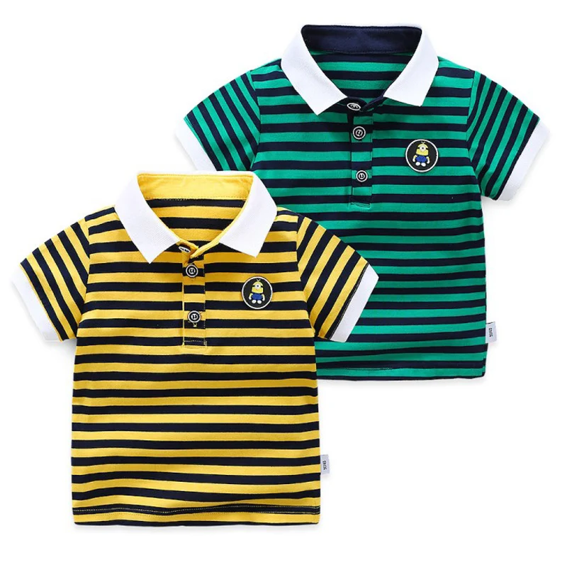 

Pure Cotton Tshirt Children Polo-Shirt Clothing Kids Short Sleeve T-Shirts Children Tops Clothes Tee Baby Boys Tshirt 2-6Y