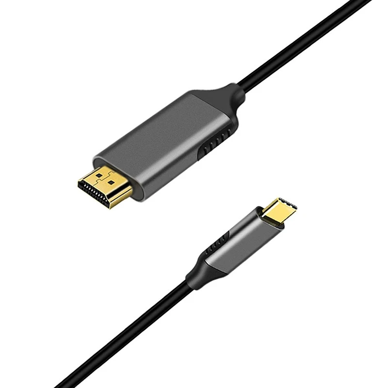 USB C к HDMI кабель адаптер 4K 60Hz Thunderbolt 3 совместимый для Android телефона ChromeBook и т.