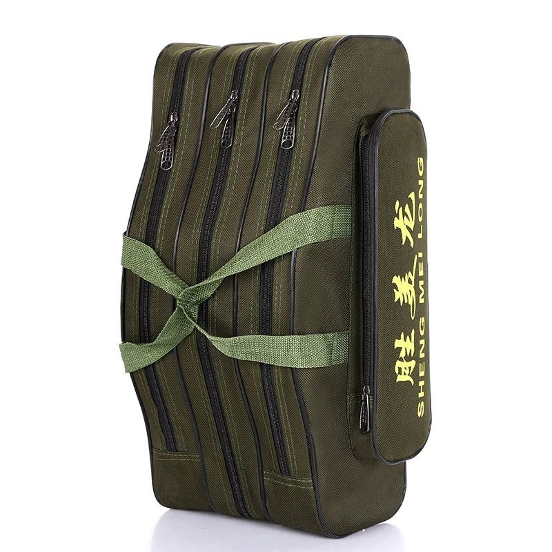 

Fishing rod bag canvas bag bag of fish scale fishing fishing gear bag multi-function rod rod package