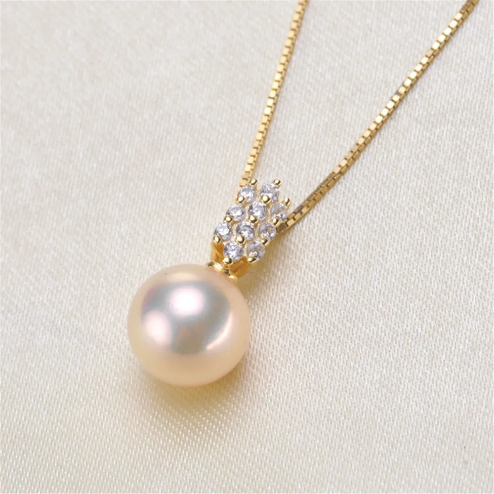 

Special Offer 925 Sterling Silver Pearl Pendant Necklace Pendant Findings Jewelry Parts Fittings Women Accessories