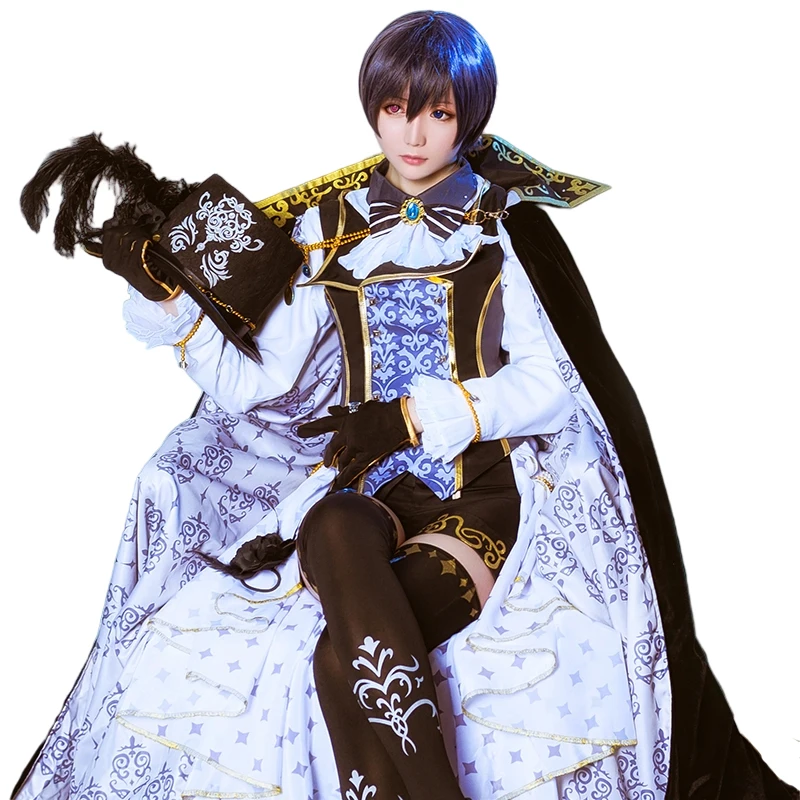 Новый аниме Черный Дворецкий Kuroshitsuji Ciel Phantomhive косплей костюм карнавальный