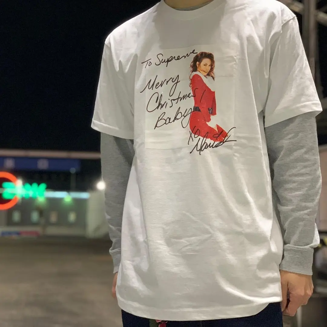 

Supreme 20FW Mariah Carey Tee Character Print Short Sleeve T-Shirt