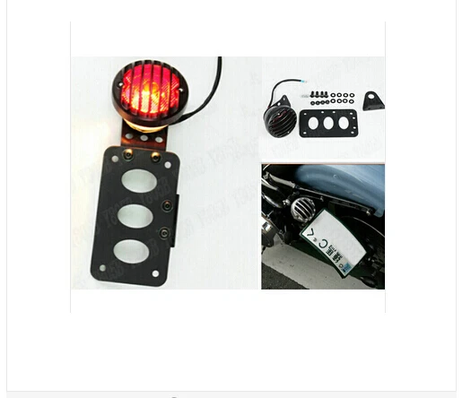 Универсальный боковой кронштейн заднего фонаря с номерным знаком для Yamaha VStar 400 650 1100 1300 Virago Xv 250 535 750 Road Star on.