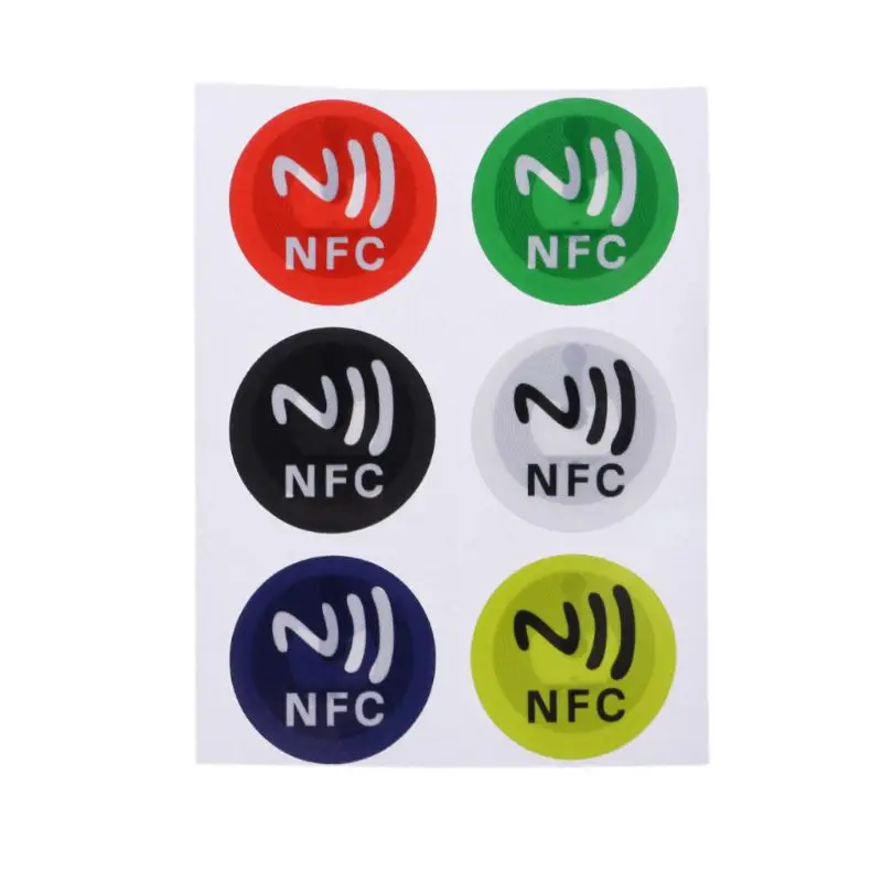 Водонепроницаемый ПЭТ Материал NFC наклейки смарт-клей Ntag213 теги для всех