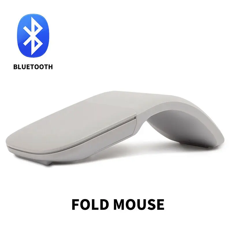 

Bluetooth 4.0 Folding Wireless Silent Mouse Mini Mice For Microsoft SurfaceYHUK