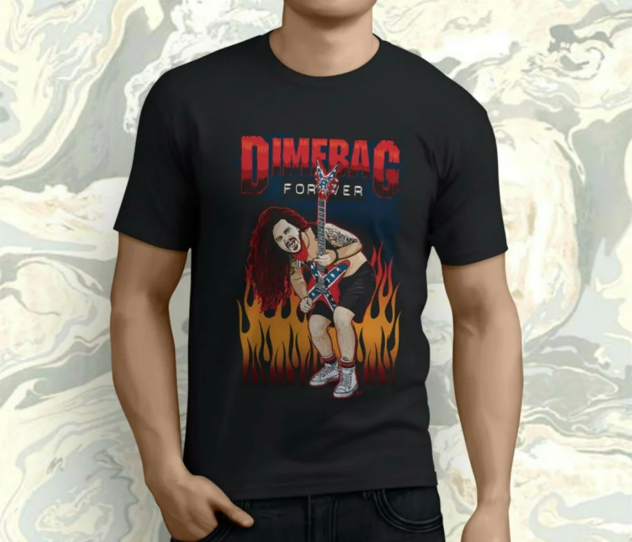 Мемориал Винни Пол даймбэг Даррелл пантера дань футболка подарок на день