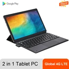 Планшет 2 в 1, 11,6 дюйма, игровой ПК с 10-ядерным процессором MT6797, GPS, 4G, телефонные звонки, ноутбук, планшет с клавиатурой, 6 ГБ ОЗУ, 128 Гб ПЗУ