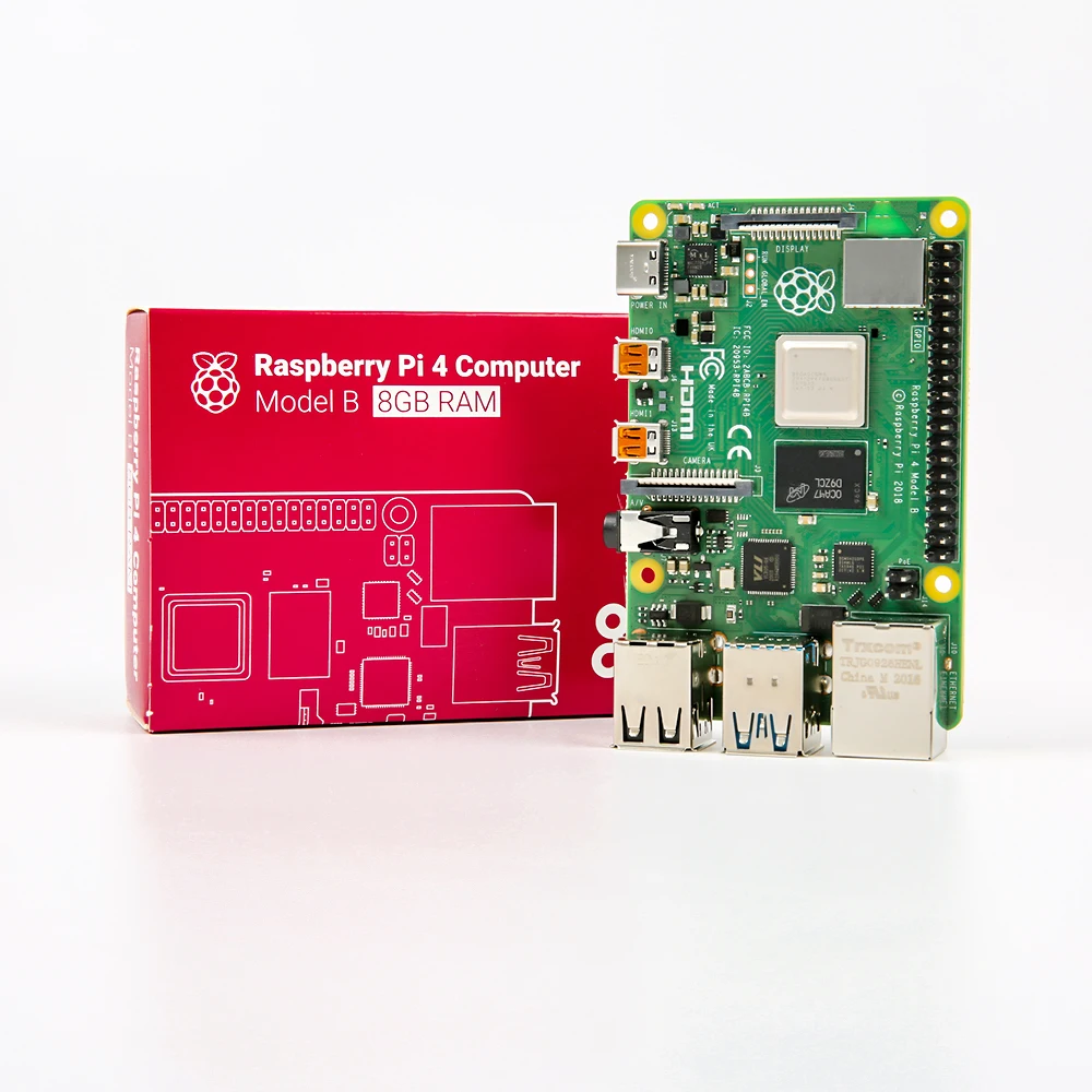 Последние Raspberry Pi 4 Модель B 8 Гб Оперативная Память 1 2 версия BCM2711 Quad core Cortex A72 ARM v8 5