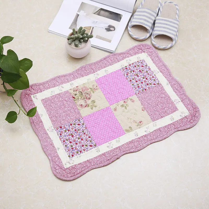 Прямая поставка хлопковый дверной коврик раньше диван гостиная спальня ванная