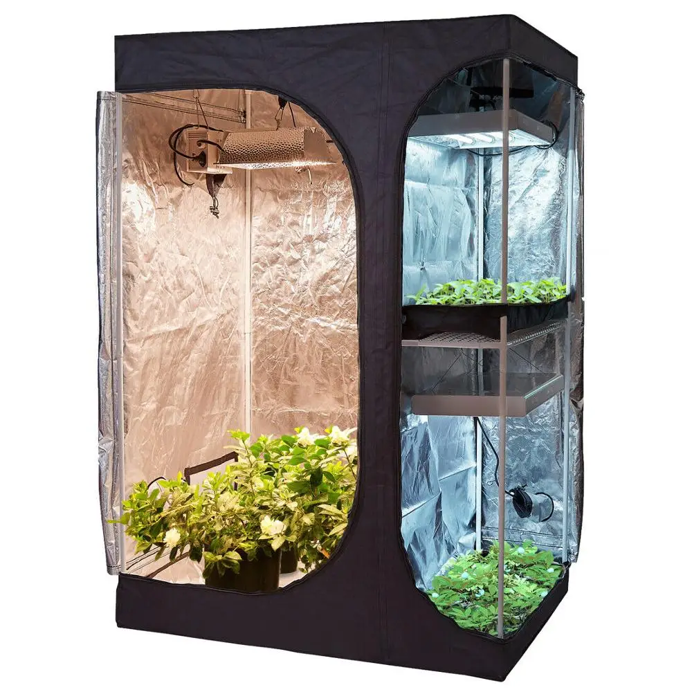 

Archibald Multi-size 2-in-1 Grow Tent Mylar Reflective Grow House for Indoor Greenhouse Hydroponic Plant Growing Easy Setup