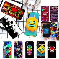 yndfcnb hot game geometry dash phone case for huawei honor 10i 20i 8 pro 9 10 20 lite 30 pro luxury back coque