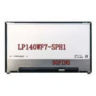 Для Dell DPN 0R6D8G Панель LP140WF7-SPH1 LP140WF7(SP)(H1) LP140WF7 SP H1 FHD 1920X1080 для Dell DPN 0R6D8G Панель 30 контактов