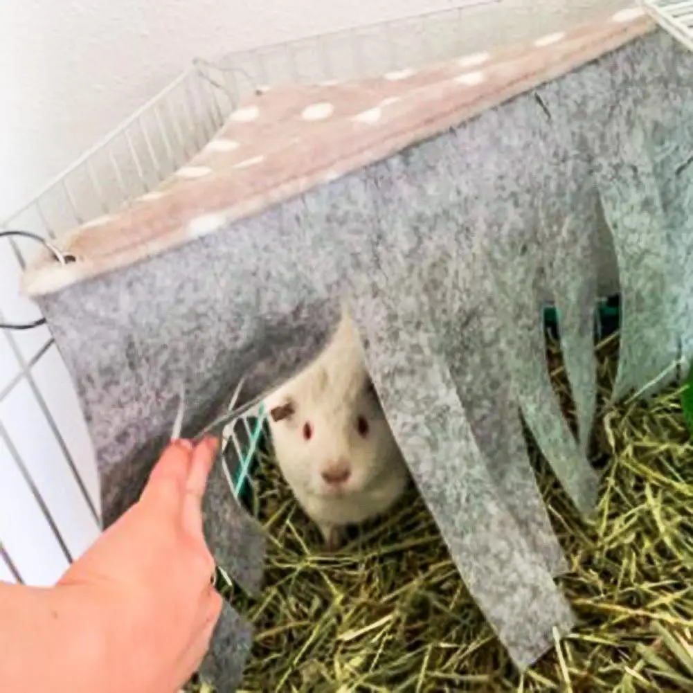 New Style Durable Comfortable Hamster Dodge House Tassel Tent Hammock Corner Nest Accessories Pet Supplies for Rabbit | Дом и сад