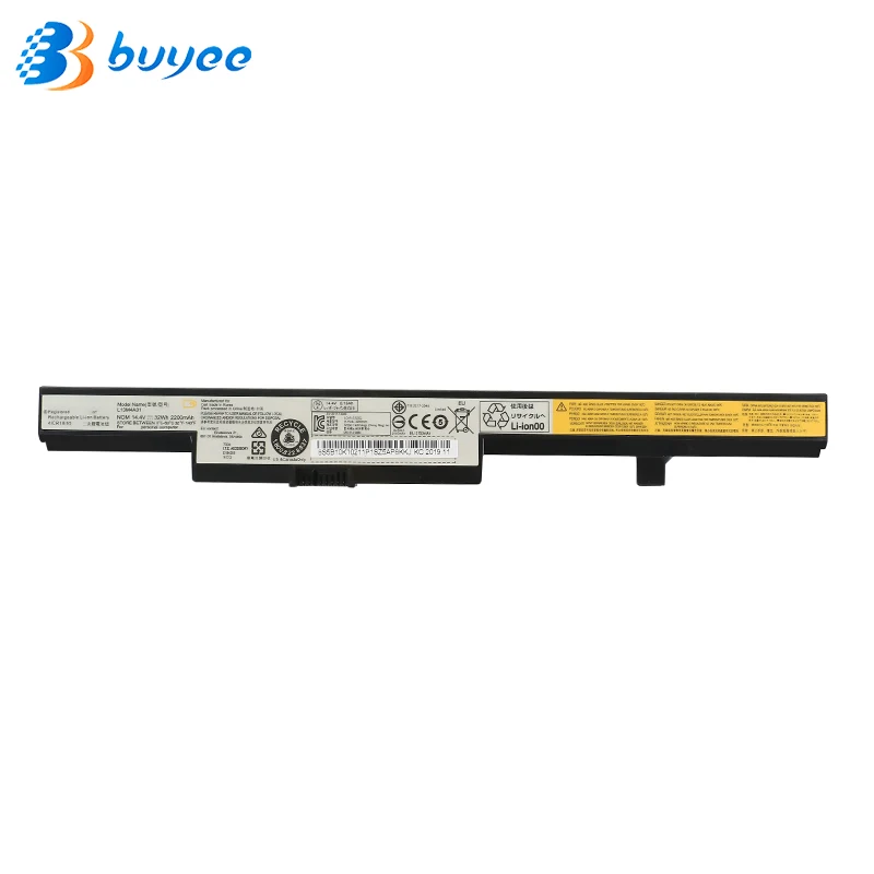 Новый оригинальный аккумулятор для ноутбука lenovo L13M4A01 14 4 В 32 Втч | Компьютеры и