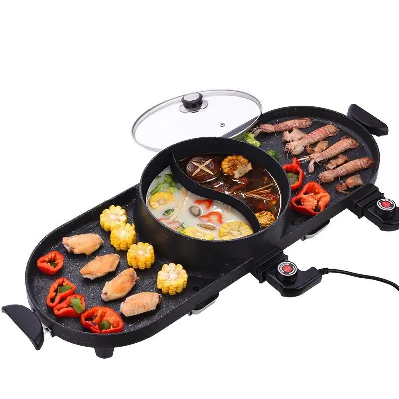 Корейский мясожаропрочный стейк для мяса электрическая кухонная плита барбекю