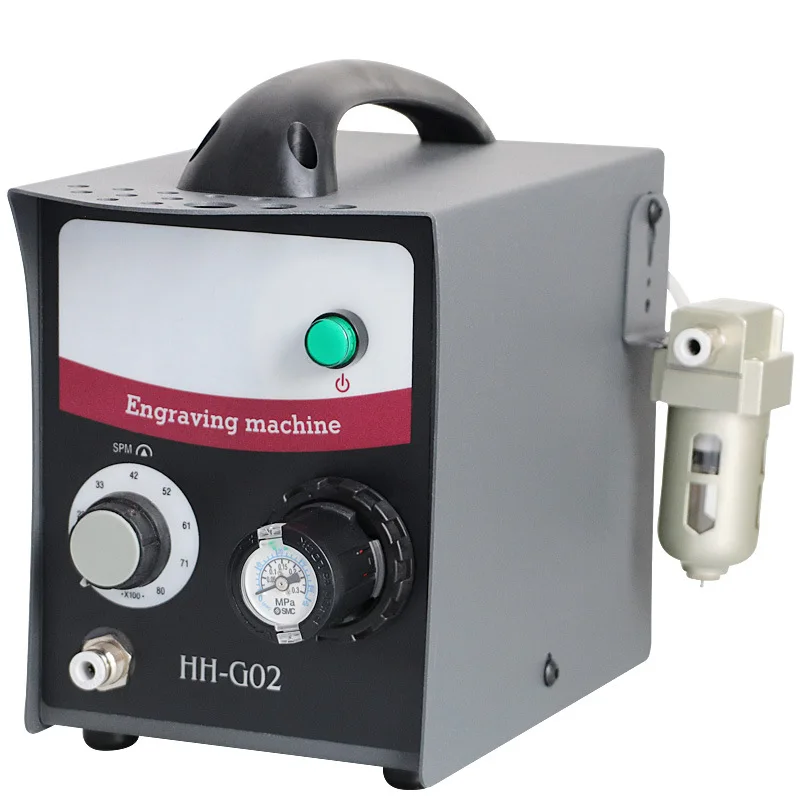 Пневматическое гавировальное устройство двухсторонний ударный гравировальный