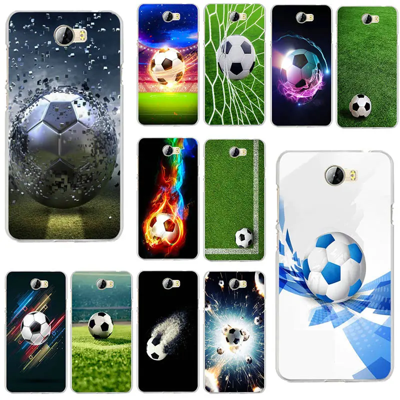 Чехлы для телефона из мягкого ТПУ с футбольным мячом huawei Honor 4C 5A 5C 5X6 6A 7 7A 8 8A 8C 8S 8X10