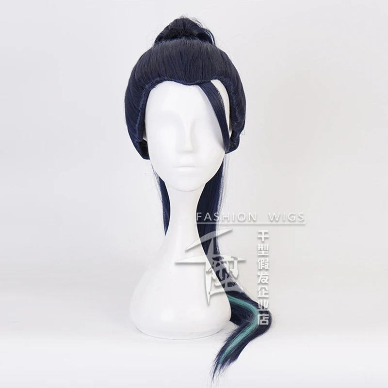 KDA Baddest Kaisa Wig Cosplay Costume Heat Resistant Synthetic Long Ponytail Hair Women Carnival Party Wigs |