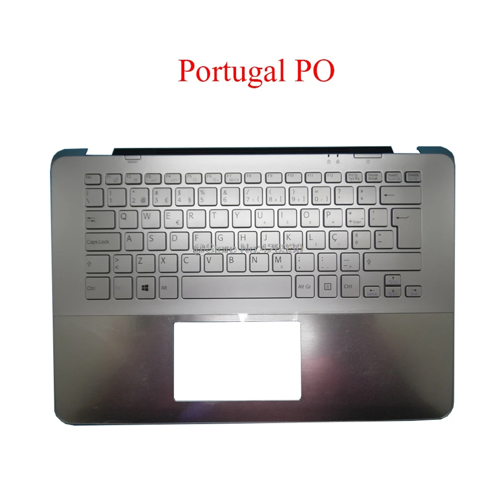 Ноутбук Palmrest RU SL HU NE PO BG клавиатура для SONY VAIO SVF14A SVF14A15ST SVF14A1C5E SVF14A1M2E SVF14A1S9R 5JGD5PHN040 |