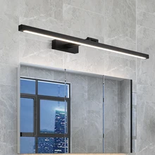 Modern Minimalist Bathroom Wall Lamps Mirror Front Indoor Wall Light Waterproof Fog Mirror Light Fixture Aluminum Led Luminary