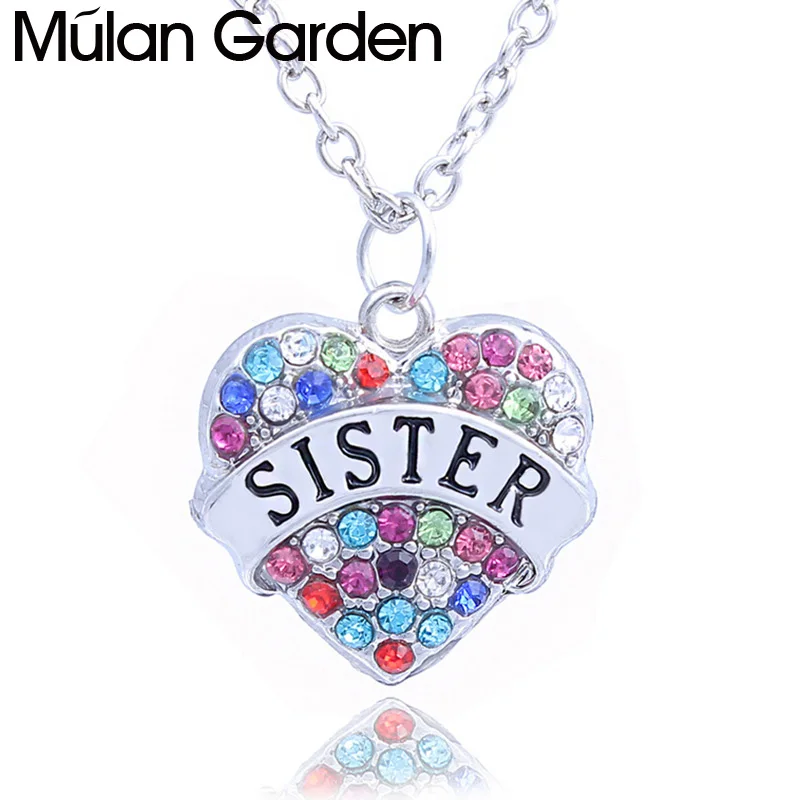 Ожерелье M & G с надписью Good Sister ожерелье разных цветов для лучшего друга Лидер