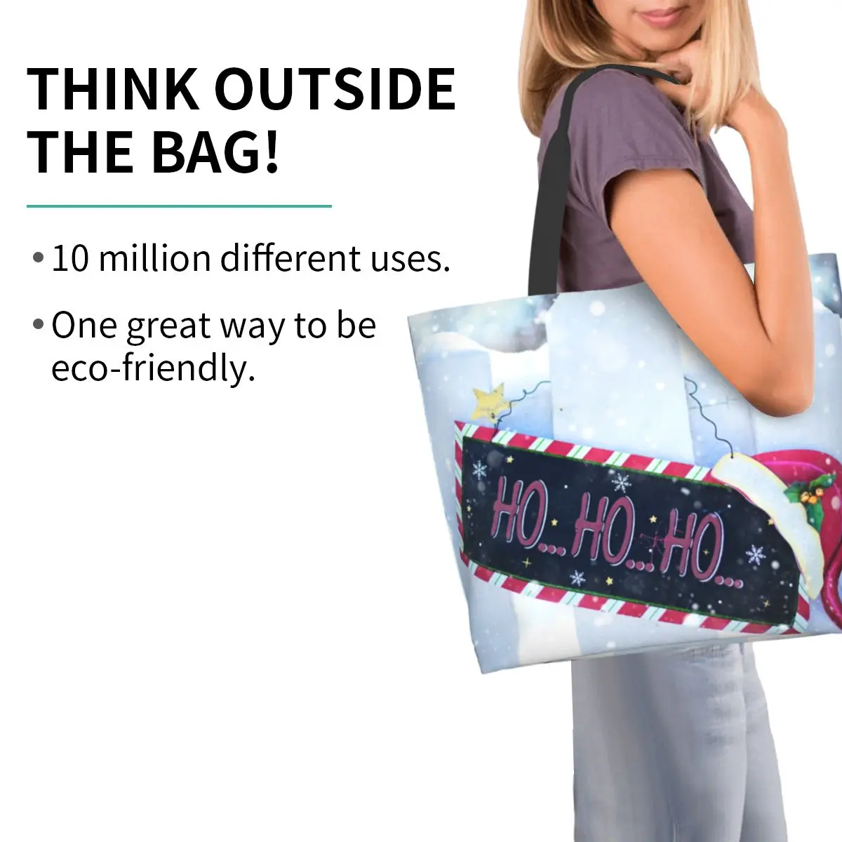 

Женская сумка через плечо для рождественских и зимних праздников