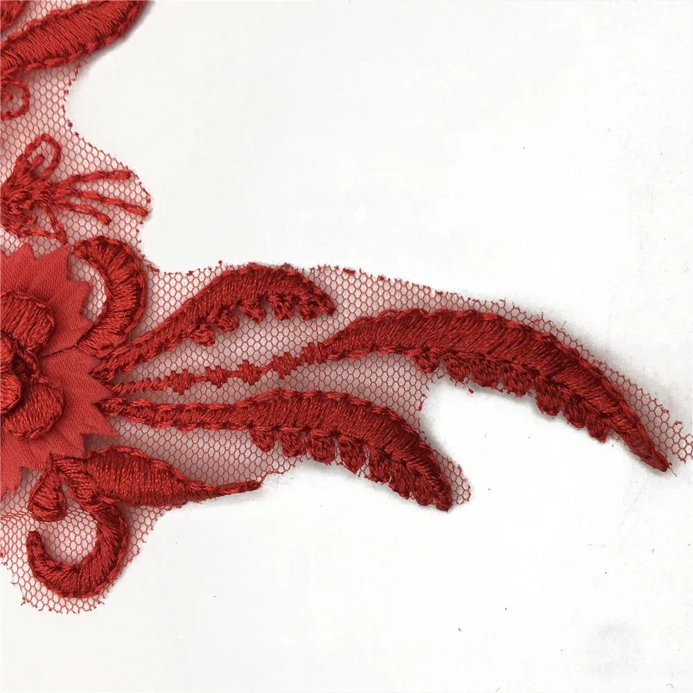 3D рукоделия отделкой швейная кружевная вышивка одежды декоративный ошейник