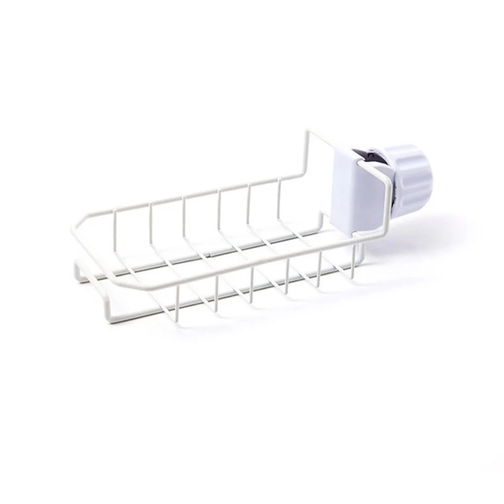 

Hot Sale Stainless Steel Punching Free And Drain Rack Installed At Faucet Faucet Rack Storage Rack For Kitchen Bathroom