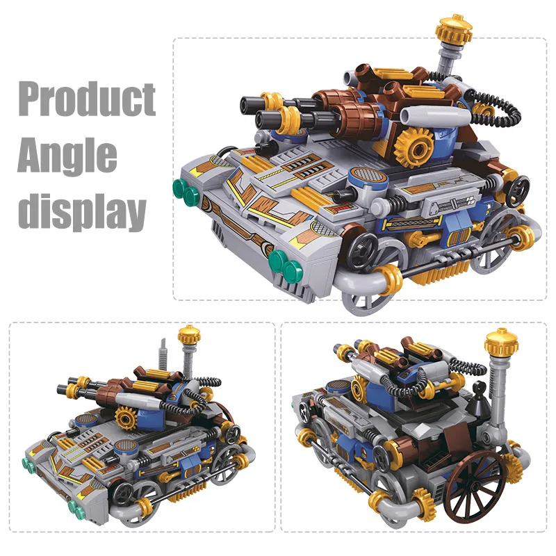 Age Of паровойсерии PUBG создатель города WW2 боевой танк Германия строительные блоки