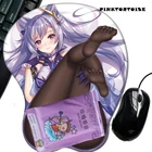 Силиконовый коврик для мыши в стиле аниме Keqing, пикантный 3D коврик для мыши в стиле аниме, поддержка запястья, Прямая поставка