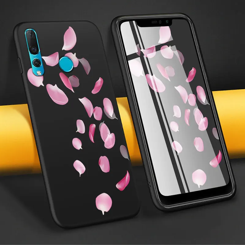 Для huawei P smart 2019 Enjoy7S силиконовый чехол для P20 P10 Lite Plus Pro Nova3e Матовый телефон случае