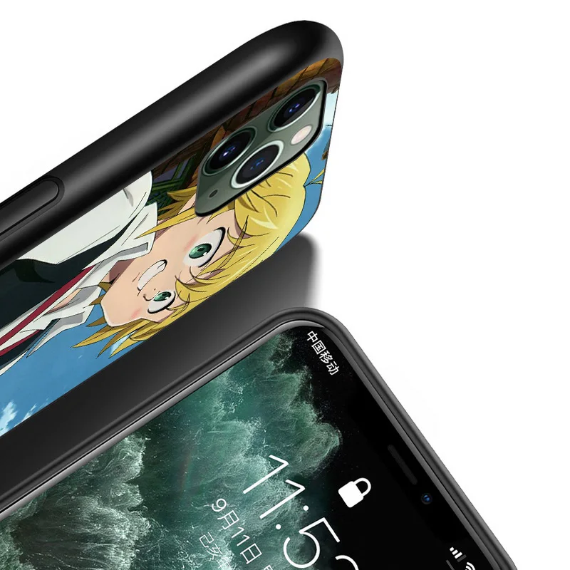 

Nanatsu no Taizai Seven Deadly Sin For Apple iPhone 12 Mini 11 XS Pro Max XR X 8 7 6 6S Plus 5 5S SE 2020 Black Phone Case