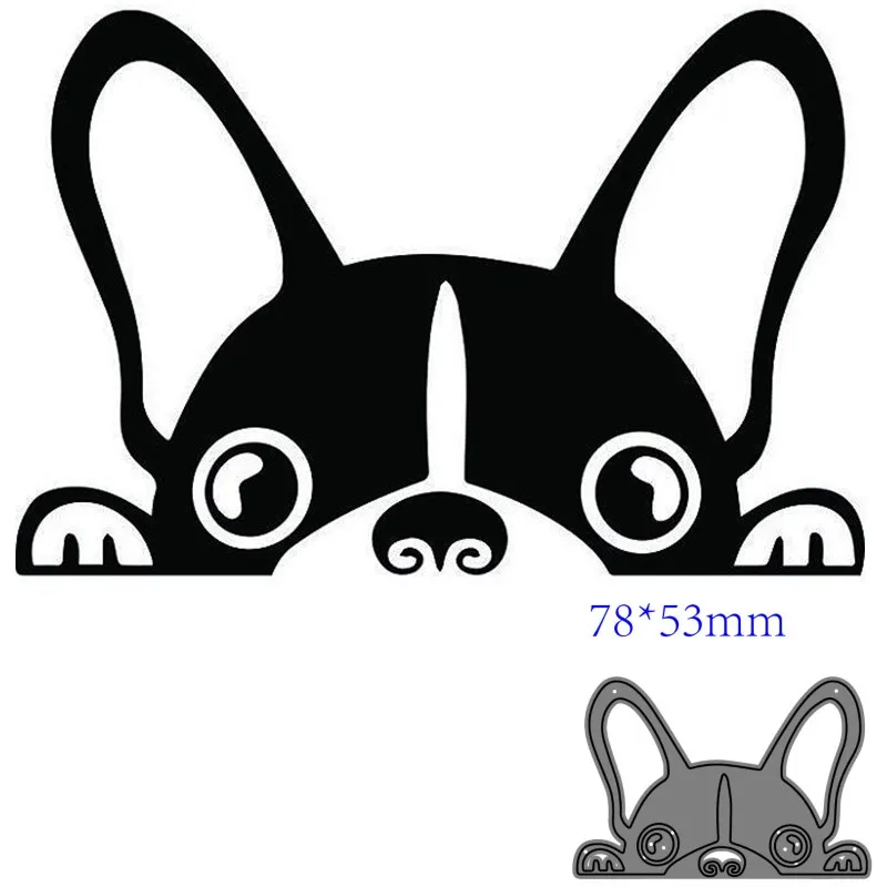 Металлические штампы для вырезания форма животных собака украшение