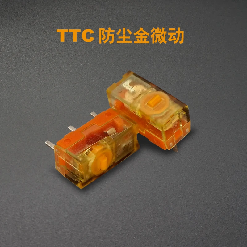 2 шт. пылезащитная Золотая мышь микропереключатель 30 миллионов нажатий |