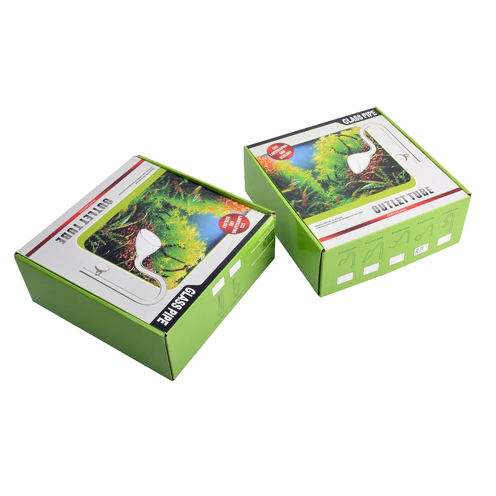 NICREW 10mm Mini Nano Glass Lily Pipe Jet Inflow Outflow Water Plant Tank Filter Quality Fish landscape Accessories - купить по