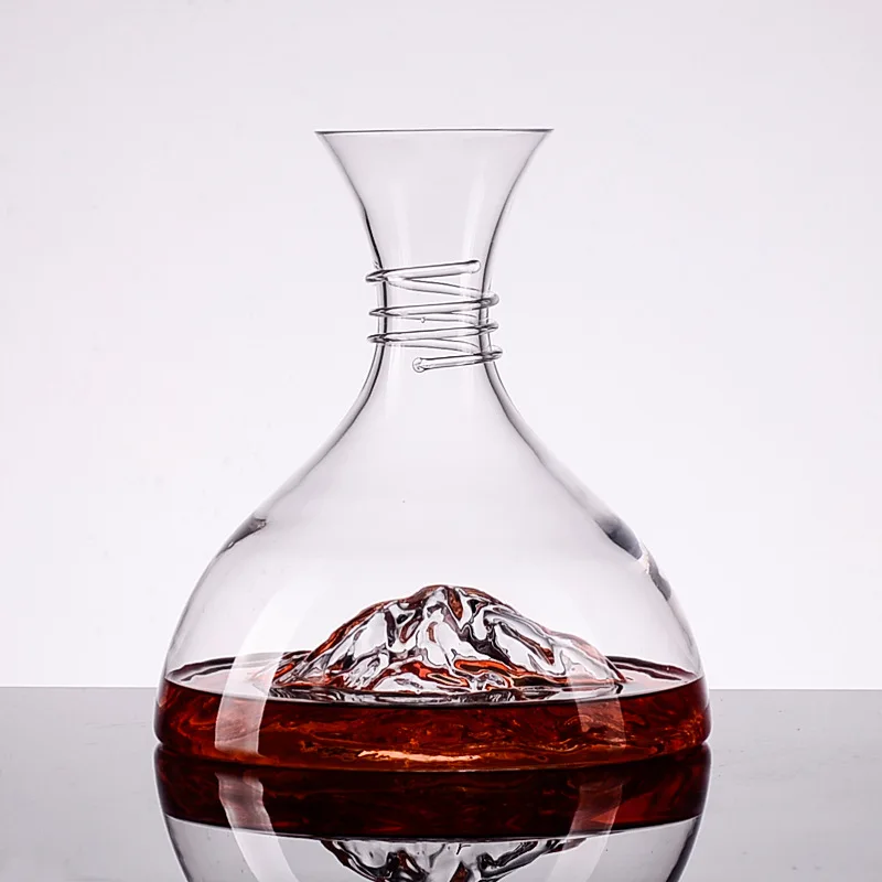 

Хрустальный стеклянный декантер, дозатор вина, декантер Айсберг